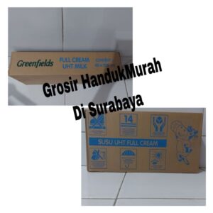 Susu Cair UHT Greenfields Full Cream 105 ml (1 Dus isi 40 biji) / KARTON.EXP 2027.ORIGINAL & SEGEL