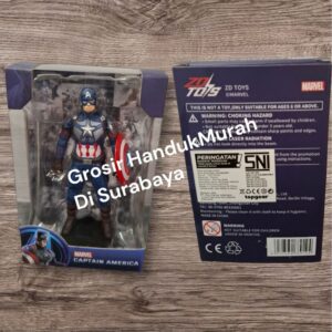 ZD 4 Inci Infinite Action Figure S Captain America.ORIGINAL & SEGEL