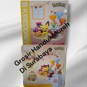 Keepley Pokemon Pikachu A Fun Party K20226.ORIGINAL & SEGEL