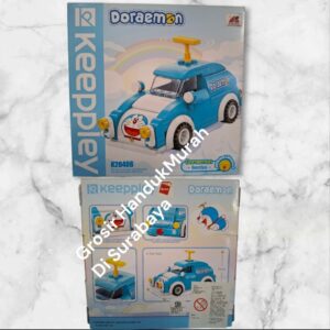 Figure Doraemon Car Beatles Keepley Qman Bricks.ORIGINAL & SEGEL
