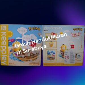 Keepley Pokemon Psyduck Build A Sandcastle.ORIGINAL & SEGEL