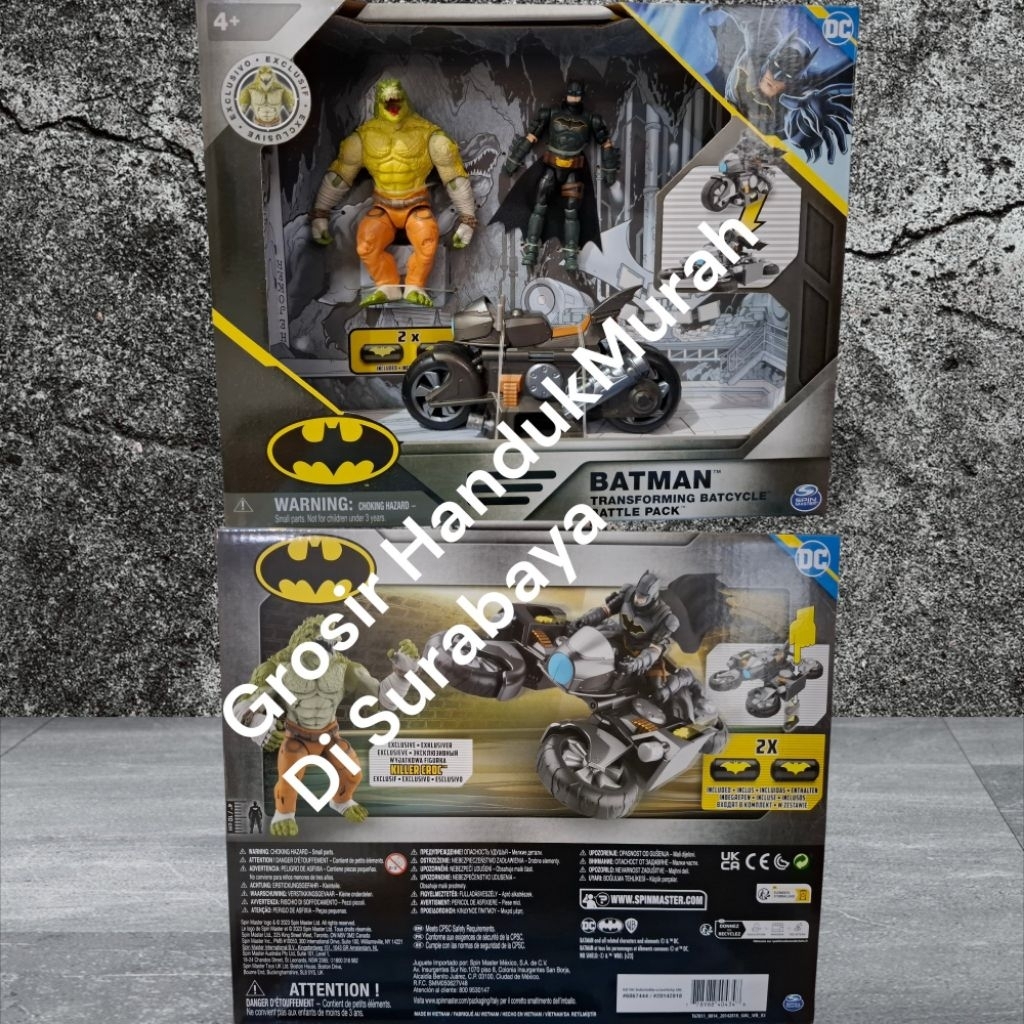 Figure Batman Batcyle KillerCroc