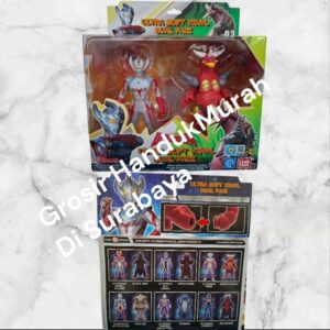 Ultraman Taiga & Gorothunder Figure