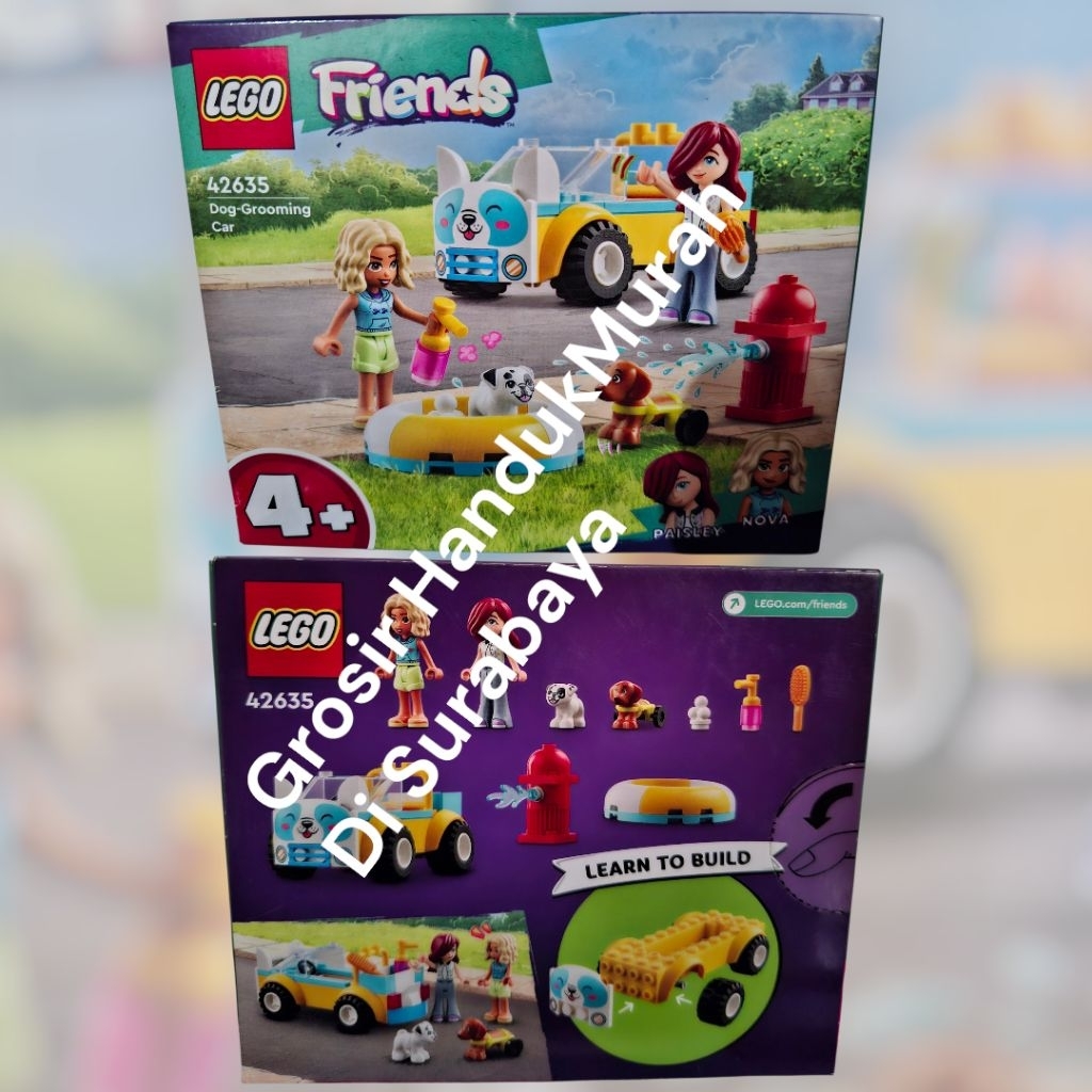 Lego dog grooming Figure