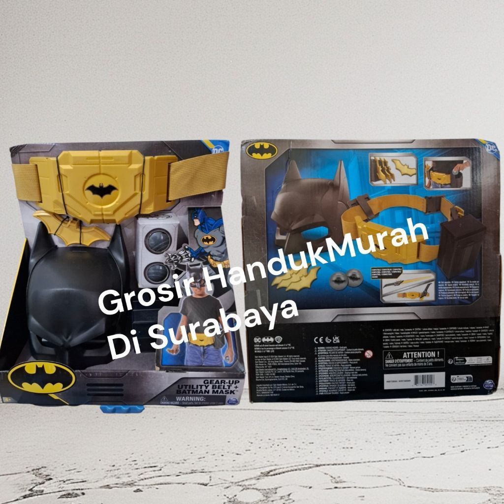 BatmanRoleplay GearUp Utility Belt+MaskFigure