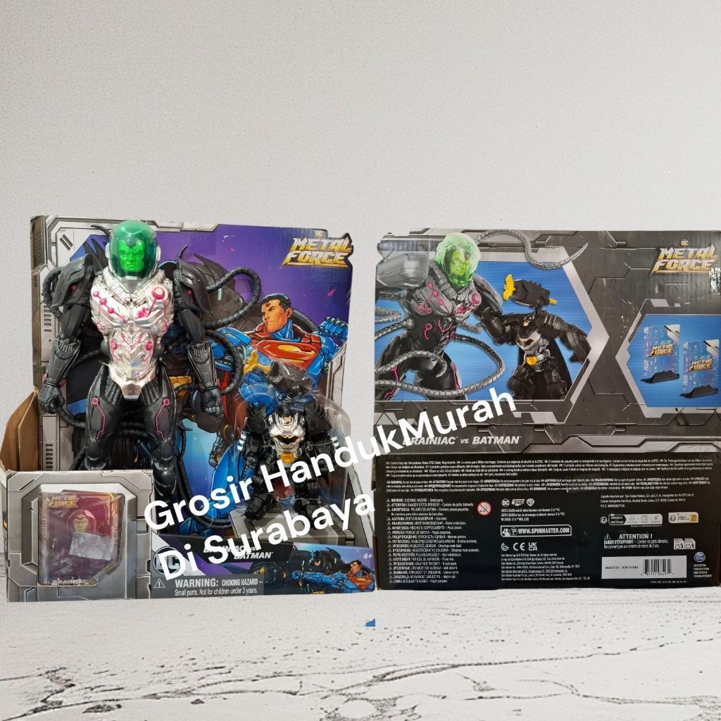 Metal Force BrainiacVSBatman Figure