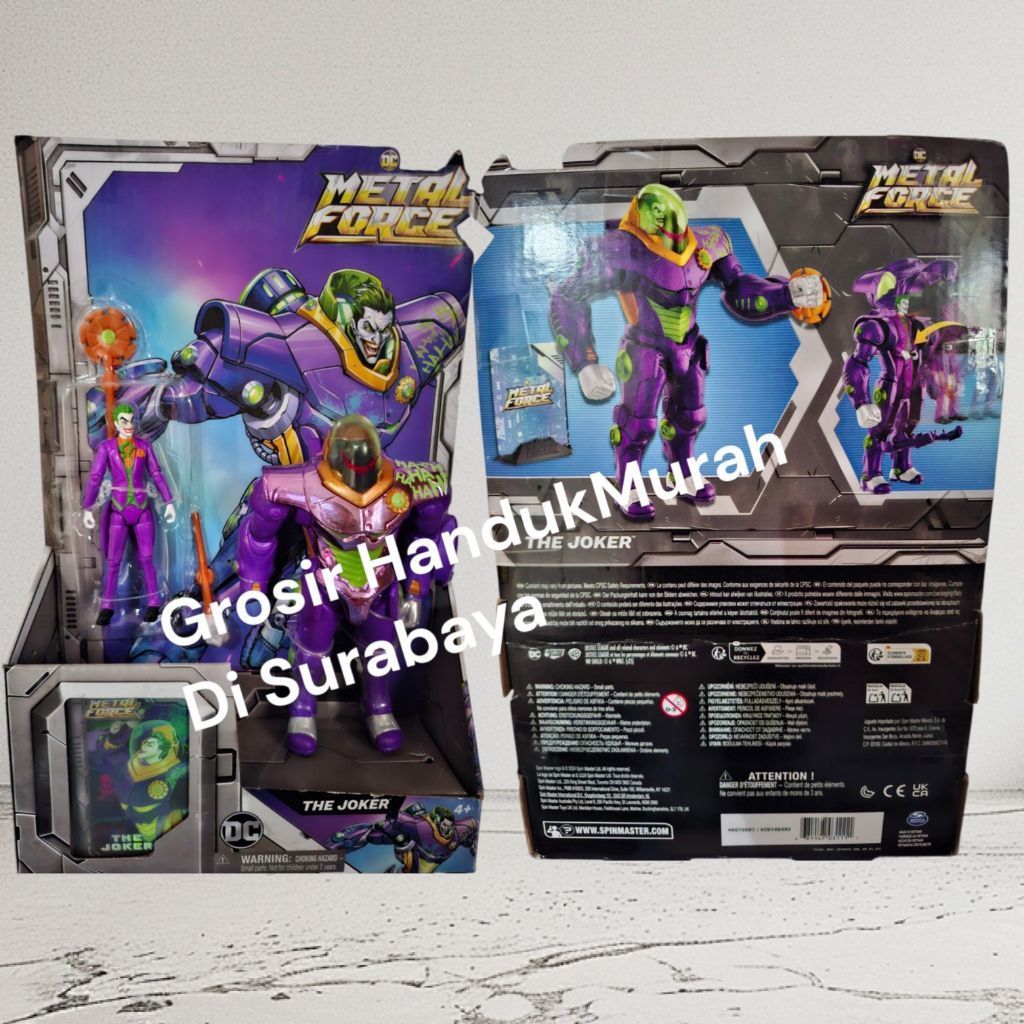 Metal Force The JokerFigureSpinMaster
