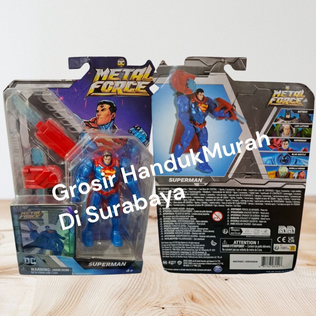 SpinMaster Metal ForceSuperman Figure