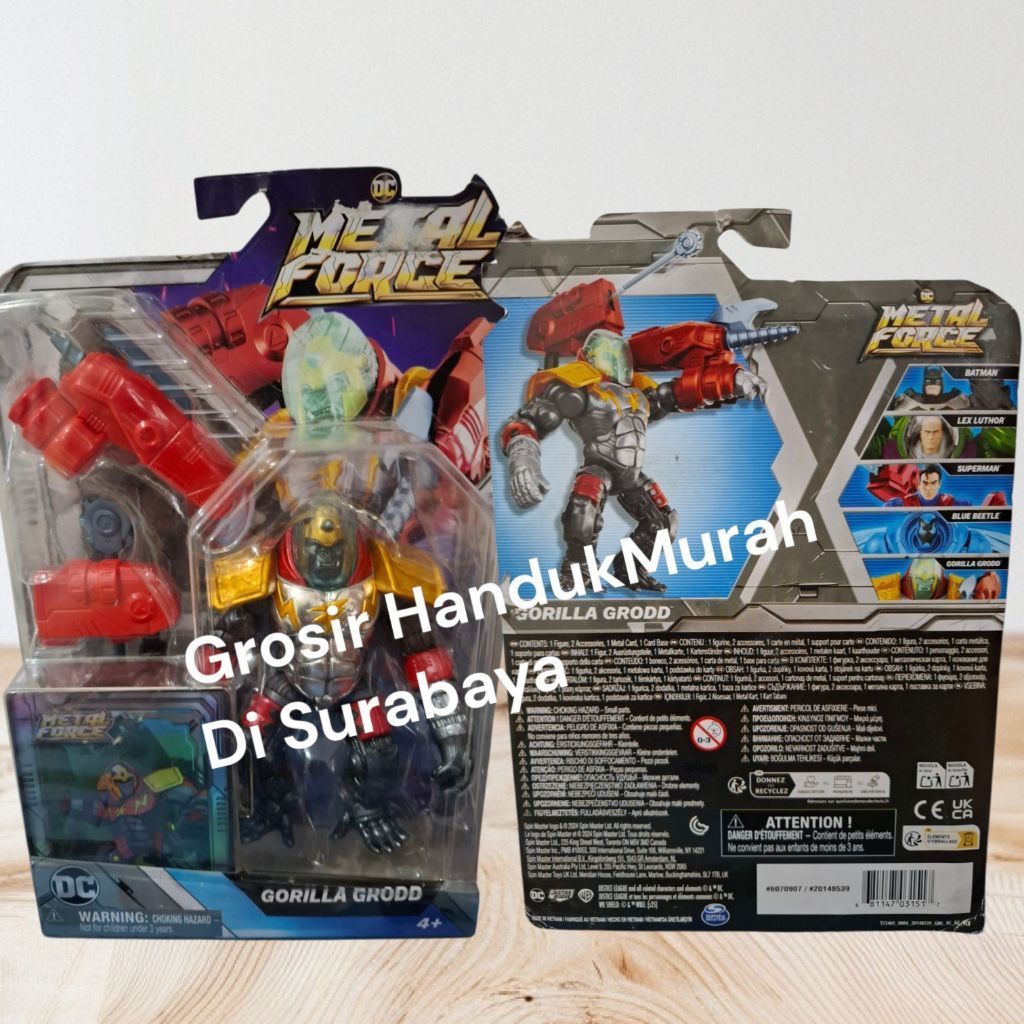 DCMetal ForceGorilla GroddAction Figure