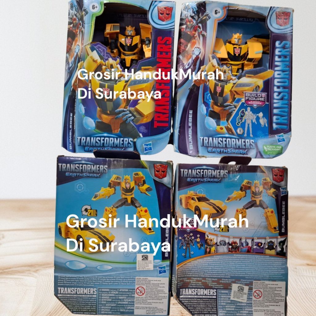 TransformersEarthSpark Deluxe ClassBumblebee Figure