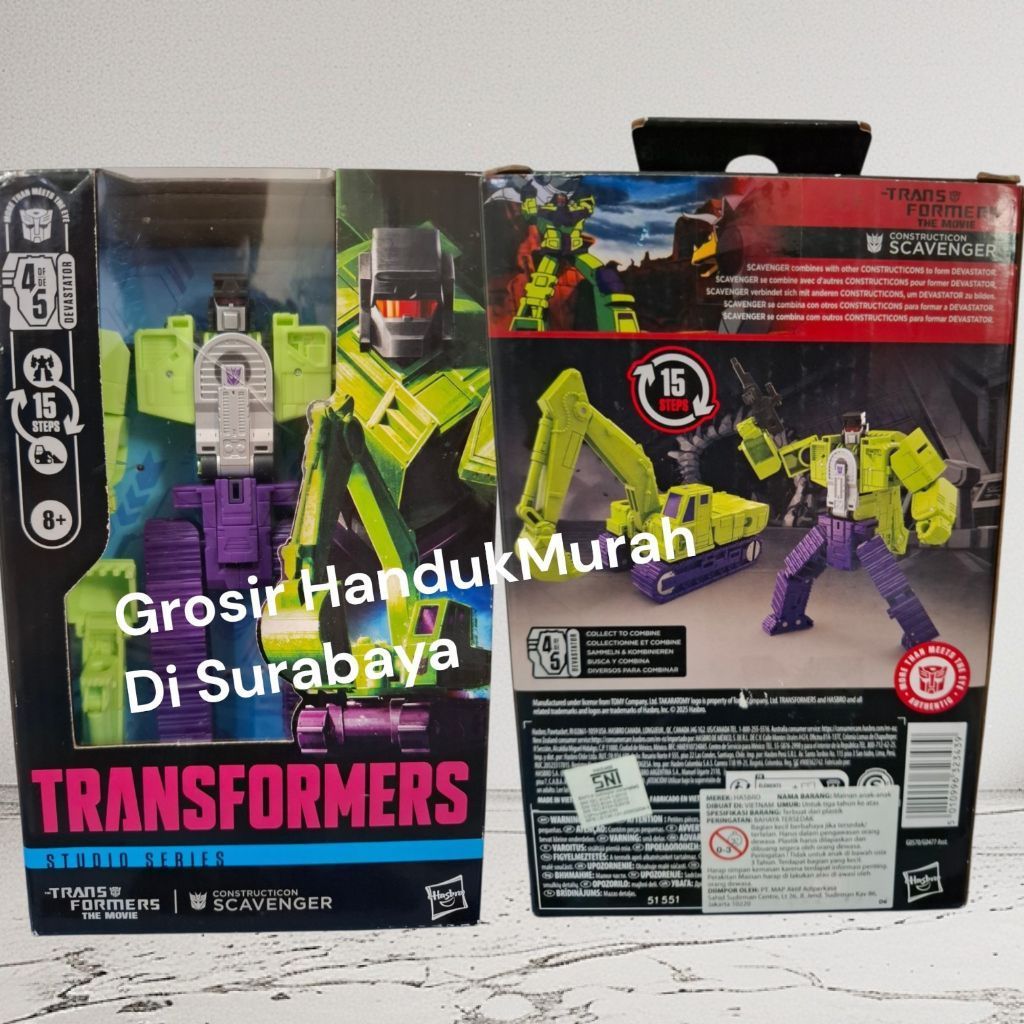 TransformersStudio Series ConstructiconScavenger Figure